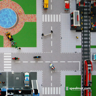 Speelmat voor LEGO City EU 