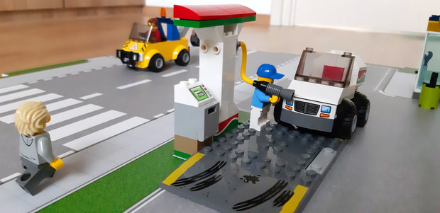 LEGO Set 60257 auf eine Spielmatte
