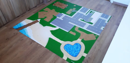 Speelmat voor LEGO Friends Heartlake City nr. 4