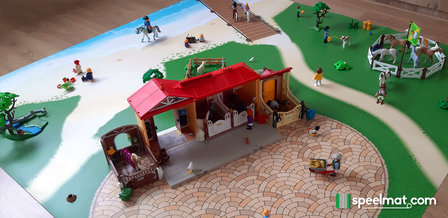 Speelmat voor Playmobil