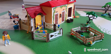 Speelmat voor Playmobil