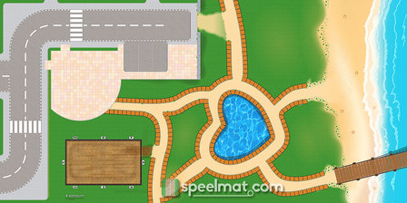 Speelmat voor LEGO Friends Heartlake City