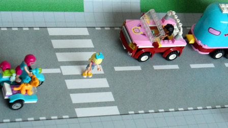 Ondergrond speelmat voor LEGO Friends 