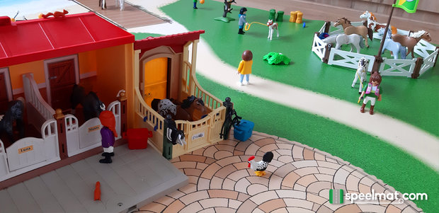 Speelmat voor Playmobil