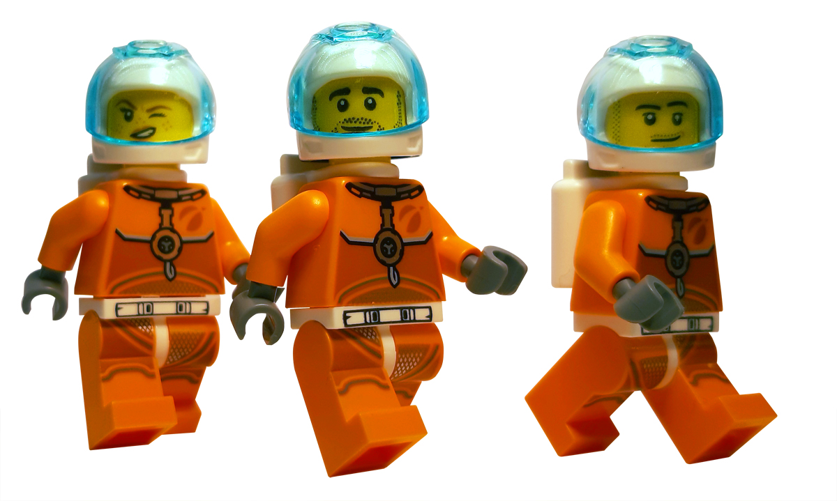 LEGO Ruimte bemanning naar Mars