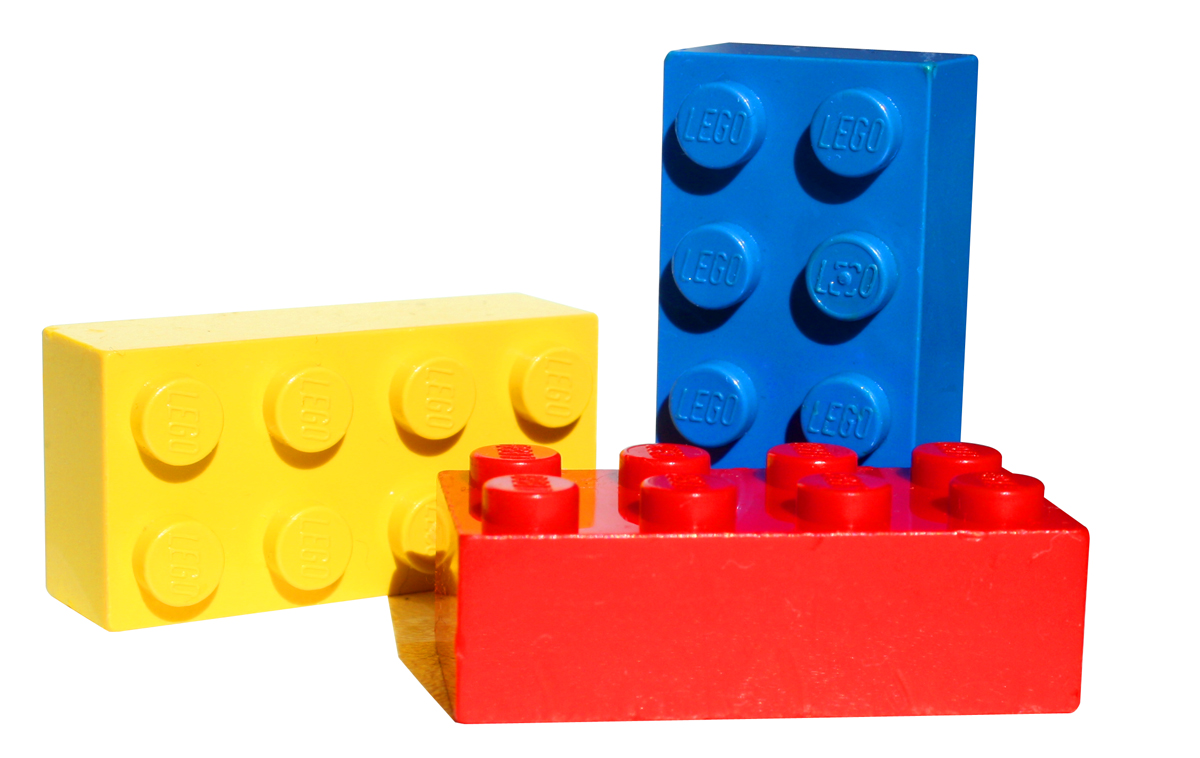 Speelmat voor LEGO blokjes:Veel wegen en groen waarop vrij alle LEGO bouwerken erop geplaatst kan worden.