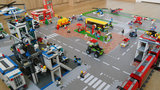 Speelmat voor LEGO City overzicht